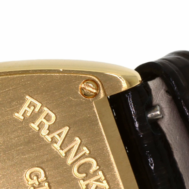 Franck Muller 7502QZ Tonneau Curvex Color Dreams腕錶,18K黃金錶殼搭配皮革錶帶,女款-20