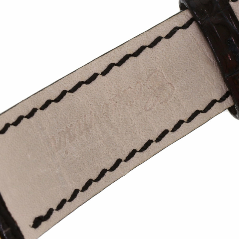 Franck Muller 7502QZ Tonneau Curvex Color Dreams腕錶,18K黃金錶殼搭配皮革錶帶,女款-24