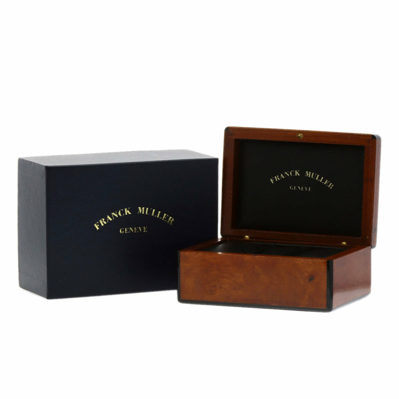 Franck Muller 7502QZ Tonneau Curvex Color Dreams腕錶,18K黃金錶殼搭配皮革錶帶,女款-26