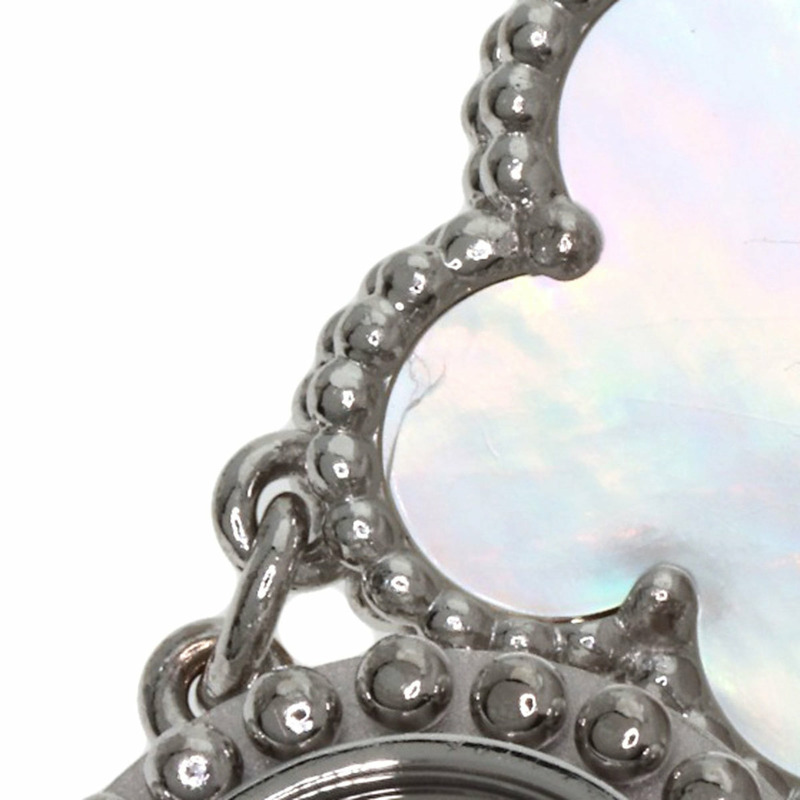 梵克雅寶 (Van Cleef & Arpels) VCARO40S00 復古 Alhambra 系列腕錶,18K 白金/18KWG 女士款-18