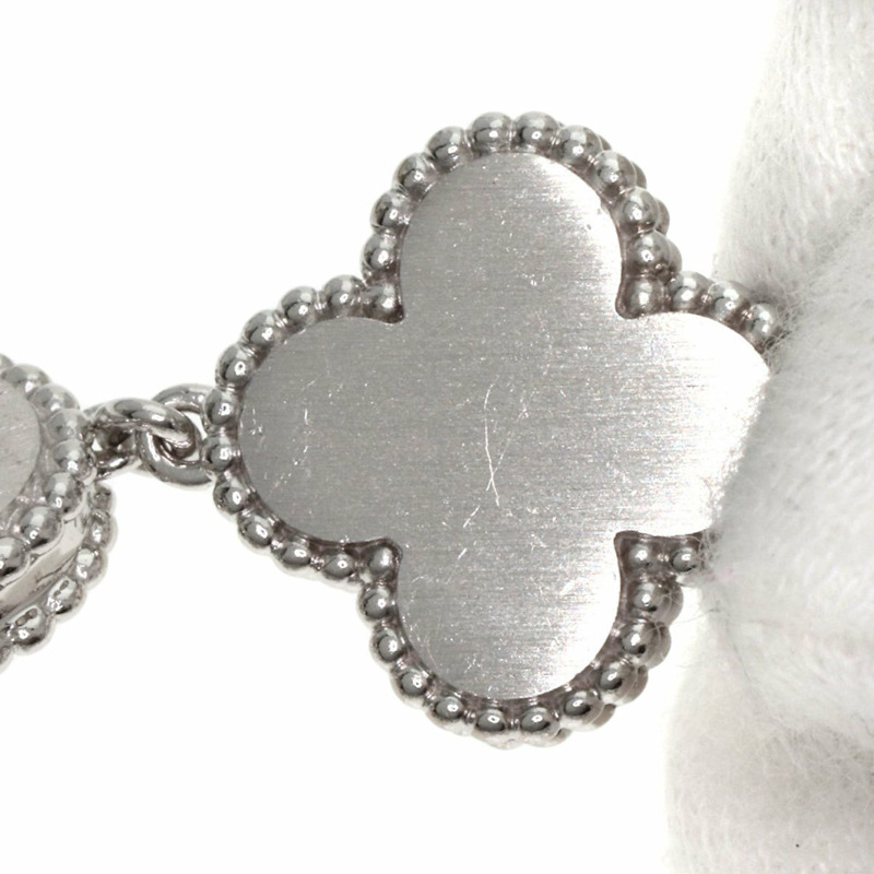 梵克雅寶 (Van Cleef & Arpels) VCARO40S00 復古 Alhambra 系列腕錶,18K 白金/18KWG 女士款-20