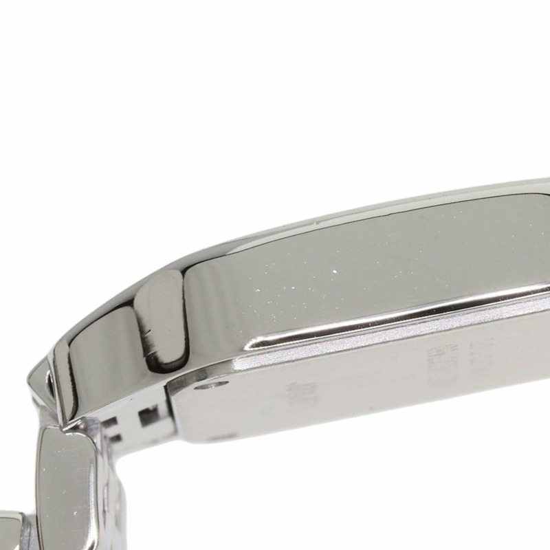 卡地亞 W25064Z5 Santos Demoiselle SM 女士精鋼腕錶-10