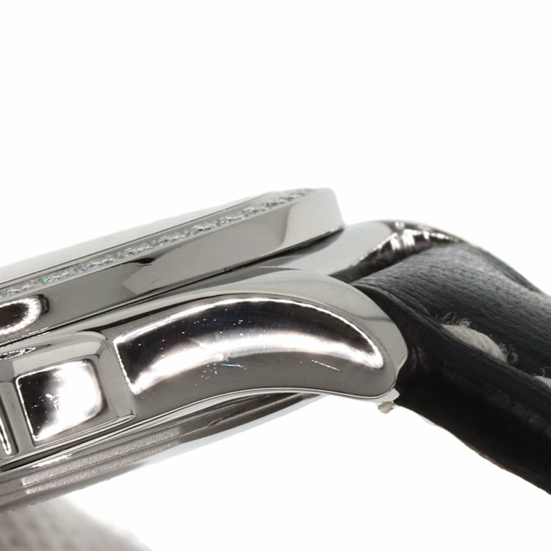 百年靈 Galactic 29 8P 鑲鑽錶圈,不鏽鋼/皮革錶帶,女錶,A72348-12