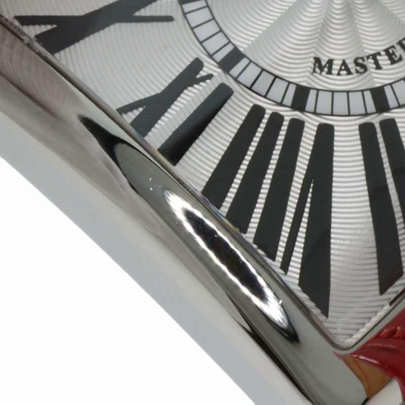 Franck Muller 6002MQZ Master Square 女士腕錶,不鏽鋼錶帶搭配皮革錶帶-18