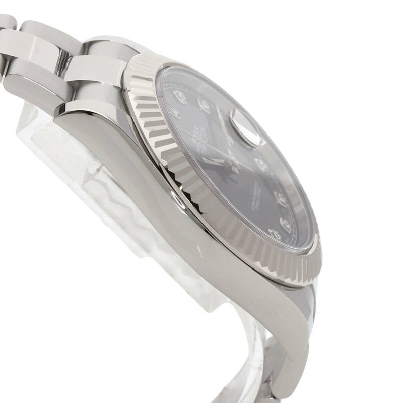 勞力士 116334G Datejust II 10P 鑲鑽腕錶 不鏽鋼/SS/18K 白金 男款 ROLEX-5