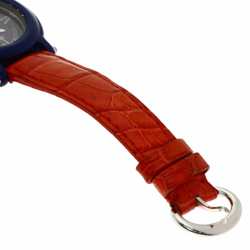 蕭邦 27/7778 Happy Star 三鑽腕錶,限量版 1000 枚,塑膠/皮革錶帶,女士款-10