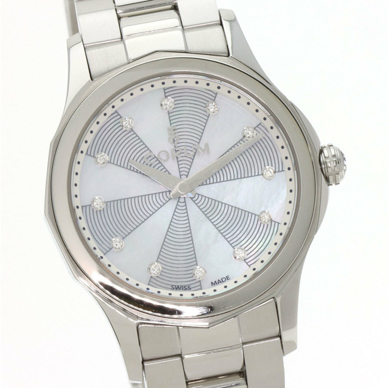 崑崙錶 (Corum) 020.100.20/V200PN09 海軍上將盃傳奇腕錶,不鏽鋼/SS 女款-3