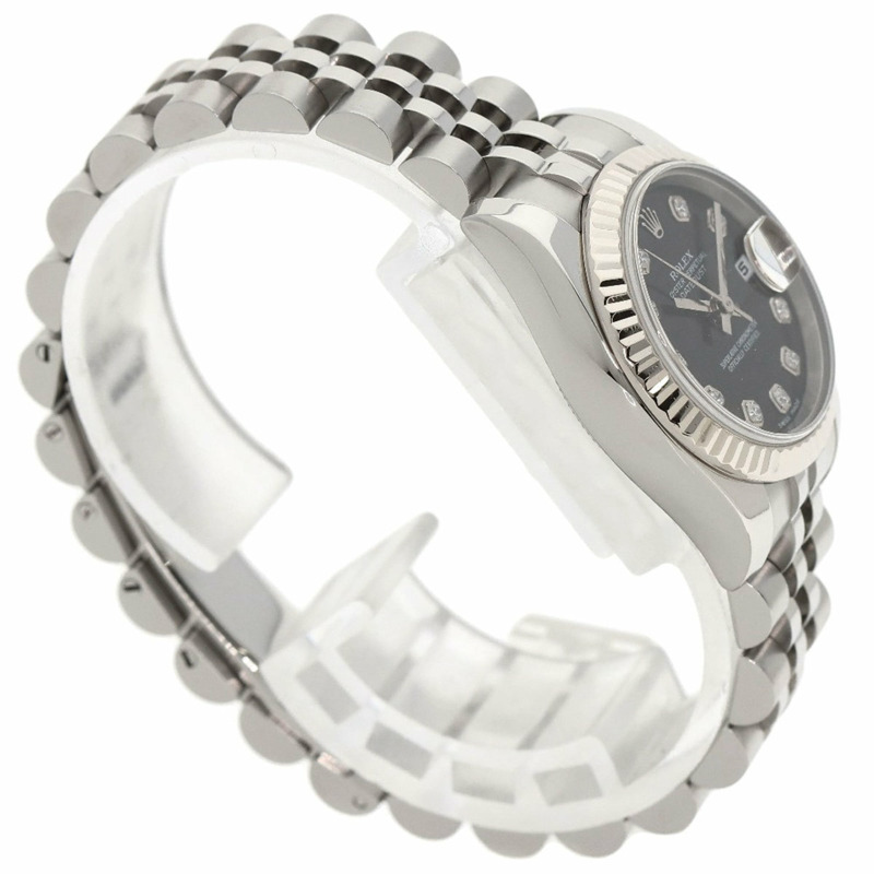 勞力士 179174G Datejust 女士十鑽腕錶,精鋼/SS/18K 白金材質-1