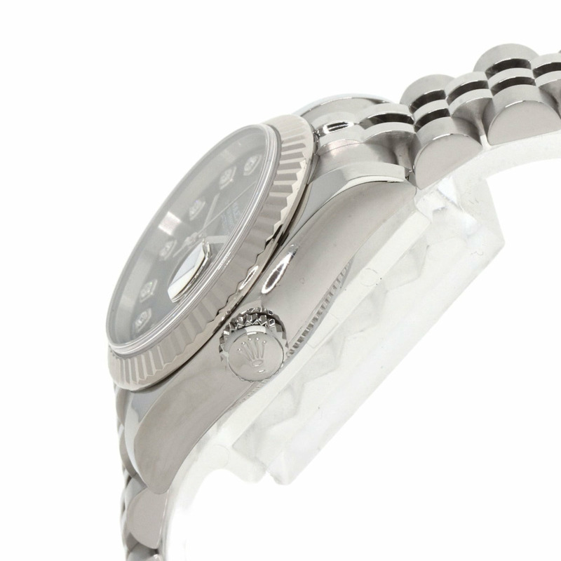 勞力士 179174G Datejust 女士十鑽腕錶,精鋼/SS/18K 白金材質-4