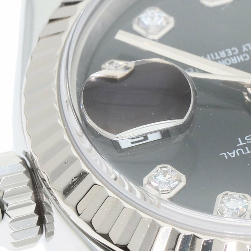 勞力士 179174G Datejust 女士十鑽腕錶,精鋼/SS/18K 白金材質-23