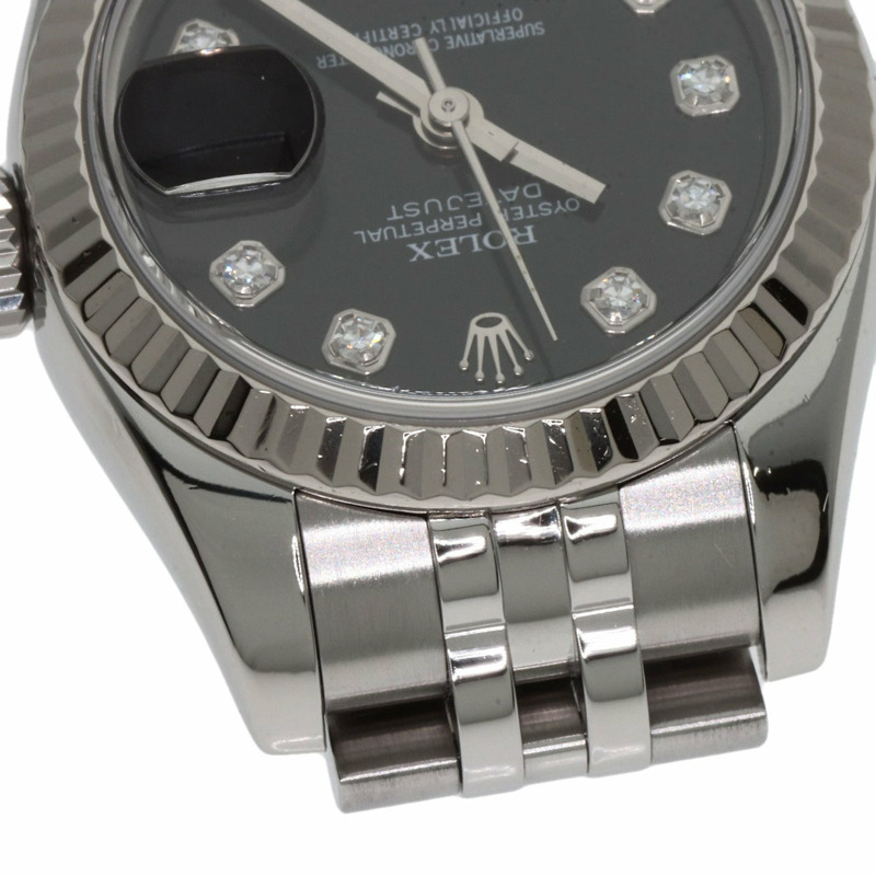 勞力士 179174G Datejust 女士十鑽腕錶,精鋼/SS/18K 白金材質-24