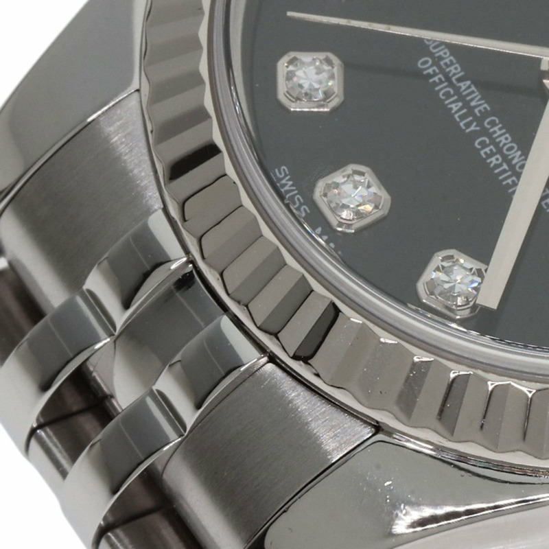 勞力士 179174G Datejust 女士十鑽腕錶,精鋼/SS/18K 白金材質-25