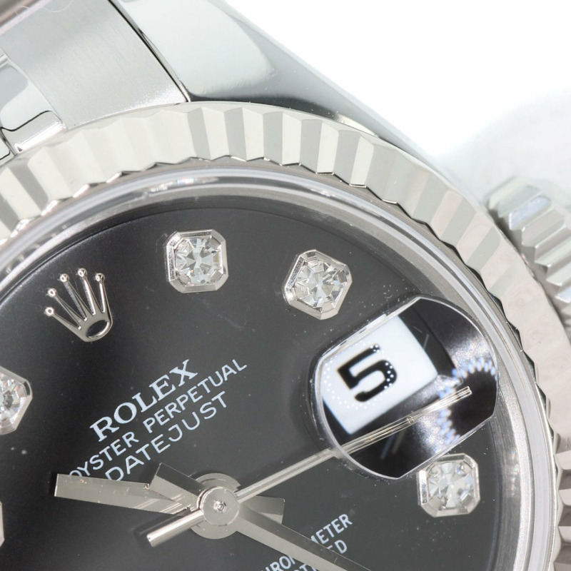 勞力士 179174G Datejust 女士十鑽腕錶,精鋼/SS/18K 白金材質-29