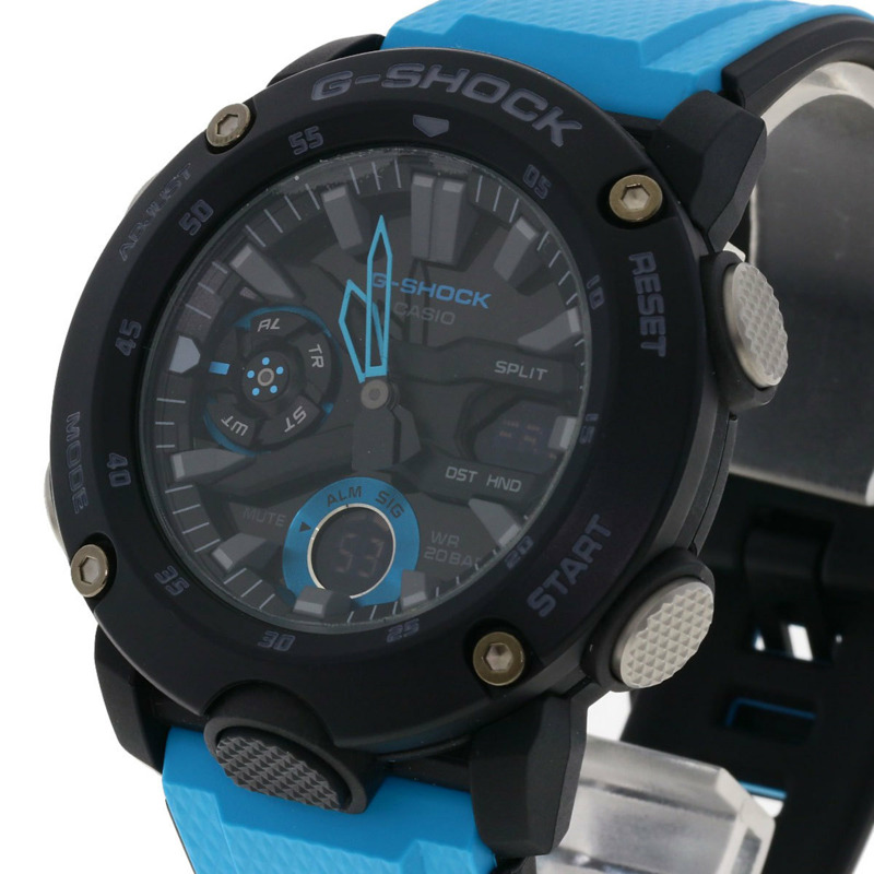 卡西歐 GA-2000 G-Shock 男士手錶，碳纖維/樹脂-2