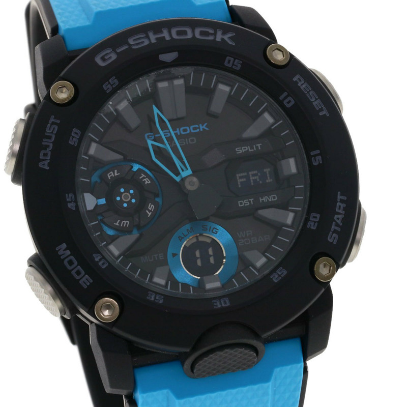 卡西歐 GA-2000 G-Shock 男士手錶，碳纖維/樹脂-3
