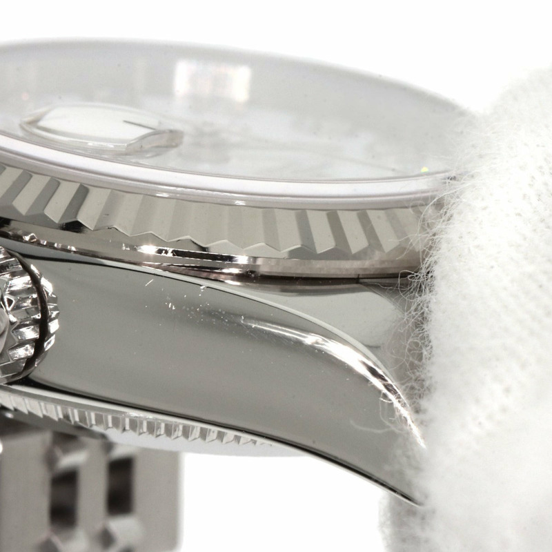 勞力士 179174G Datejust 女士十鑽腕錶,精鋼/SS/18K 白金材質-10