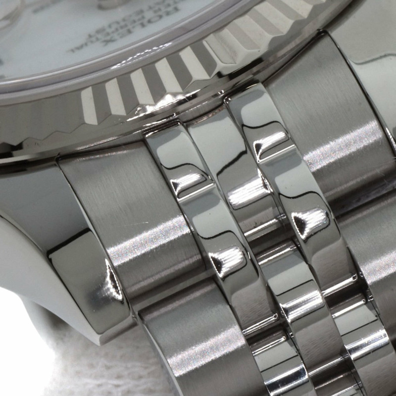 勞力士 179174G Datejust 女士十鑽腕錶,精鋼/SS/18K 白金材質-18