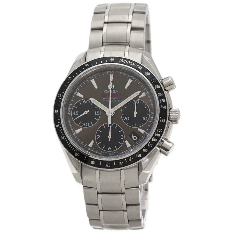 歐米茄 323.30.40.40.06.001 超霸系列男士日期顯示腕錶,精鋼/SS 錶殼-0