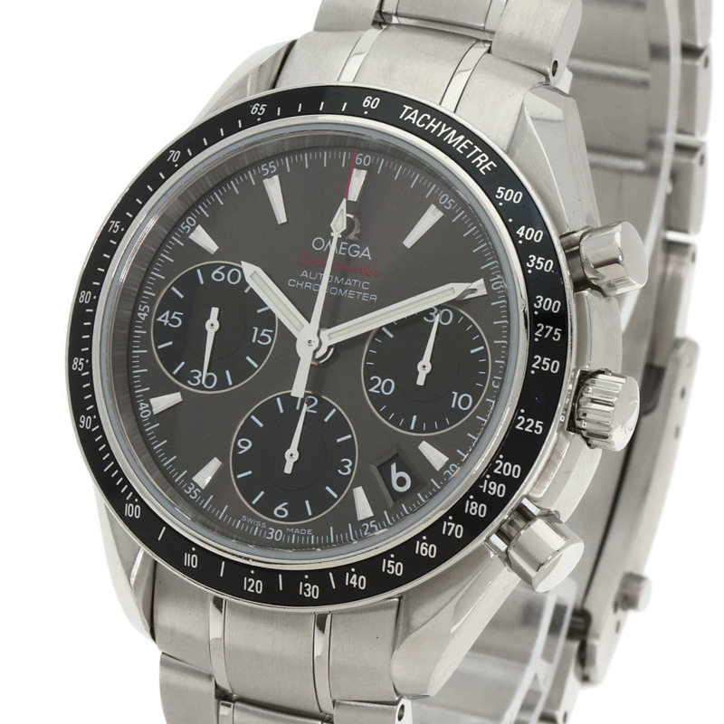 歐米茄 323.30.40.40.06.001 超霸系列男士日期顯示腕錶,精鋼/SS 錶殼-2