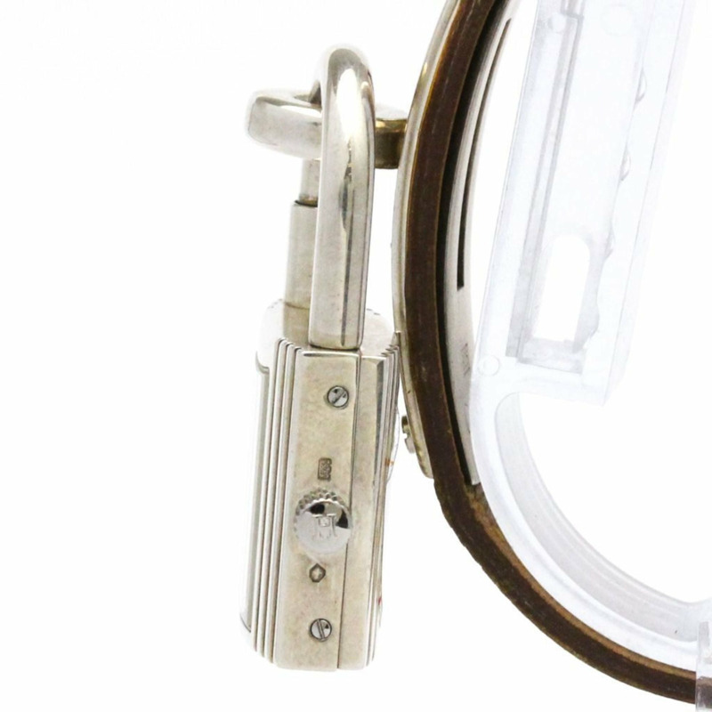 愛馬仕 Kelly 女士腕錶,銀色 925 皮革錶帶,石英機芯-3