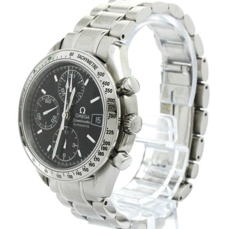 歐米茄超霸系列日期顯示精鋼自動男士腕錶 3513.50 拋光款-1