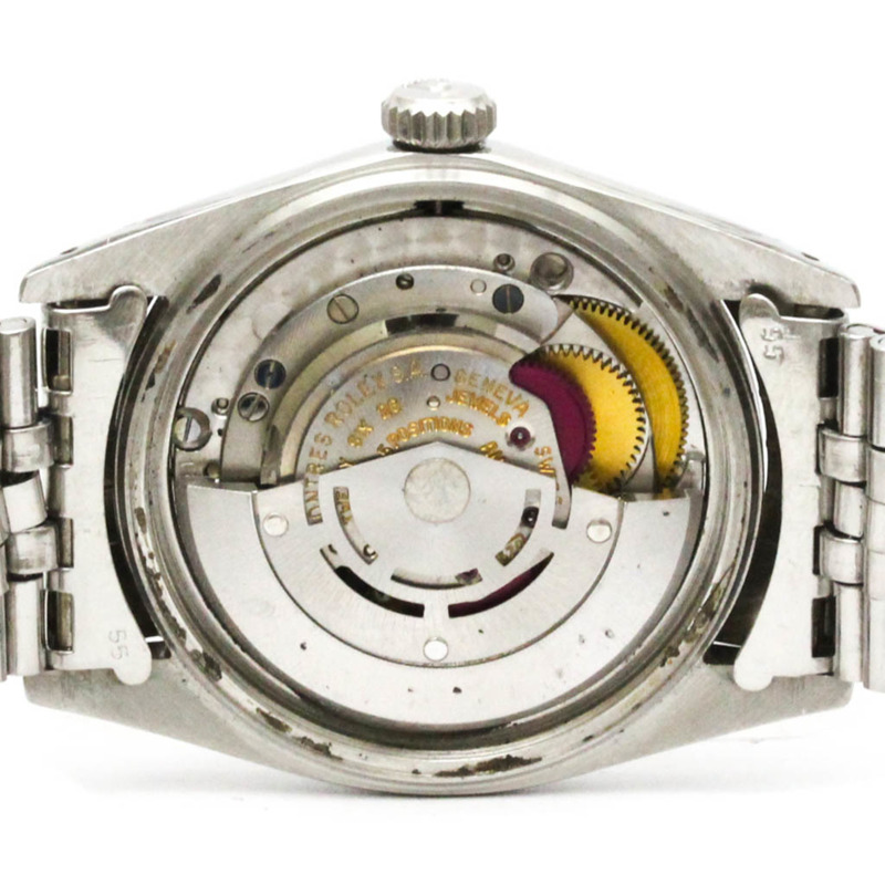 勞力士 Datejust 1601 白金精鋼自動男士腕錶(復古款)-5