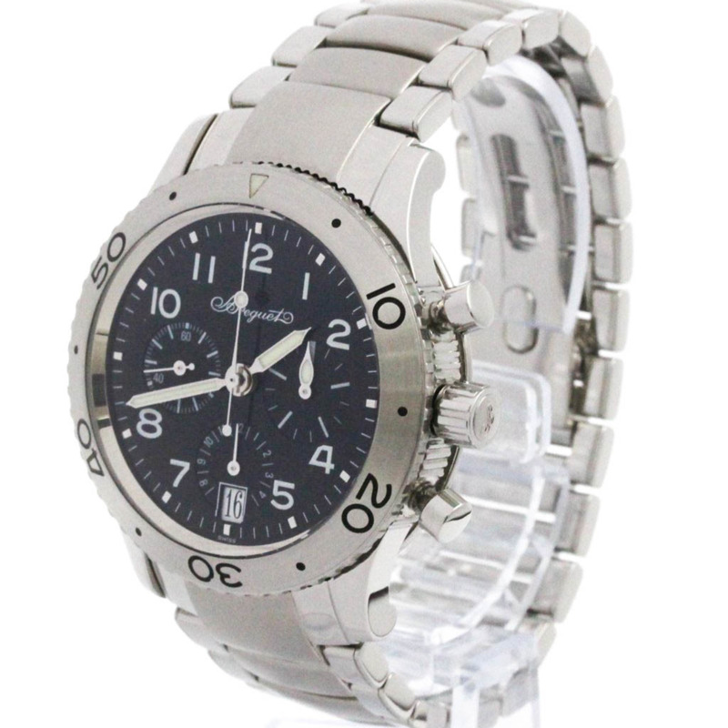 寶璣 Transatlantique Type XX 精鋼自動腕錶 3820 拋光-1