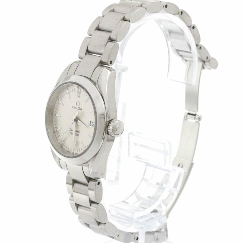 歐米茄海馬系列Aqua Terra精鋼石英女錶2577.30拋光款-1