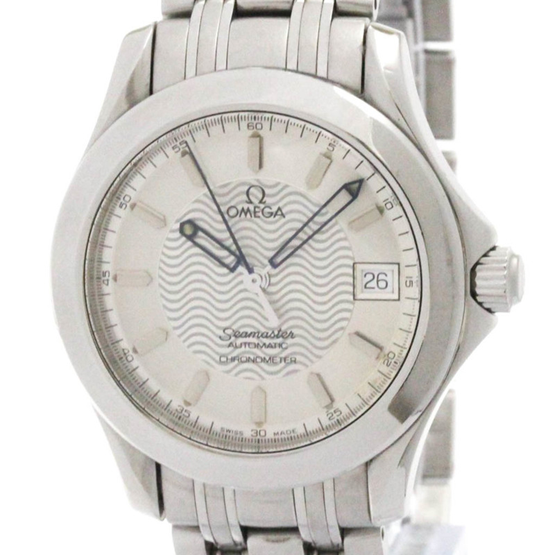 歐米茄海馬系列120公尺天文台認證精鋼自動腕錶 2501.31 拋光-0