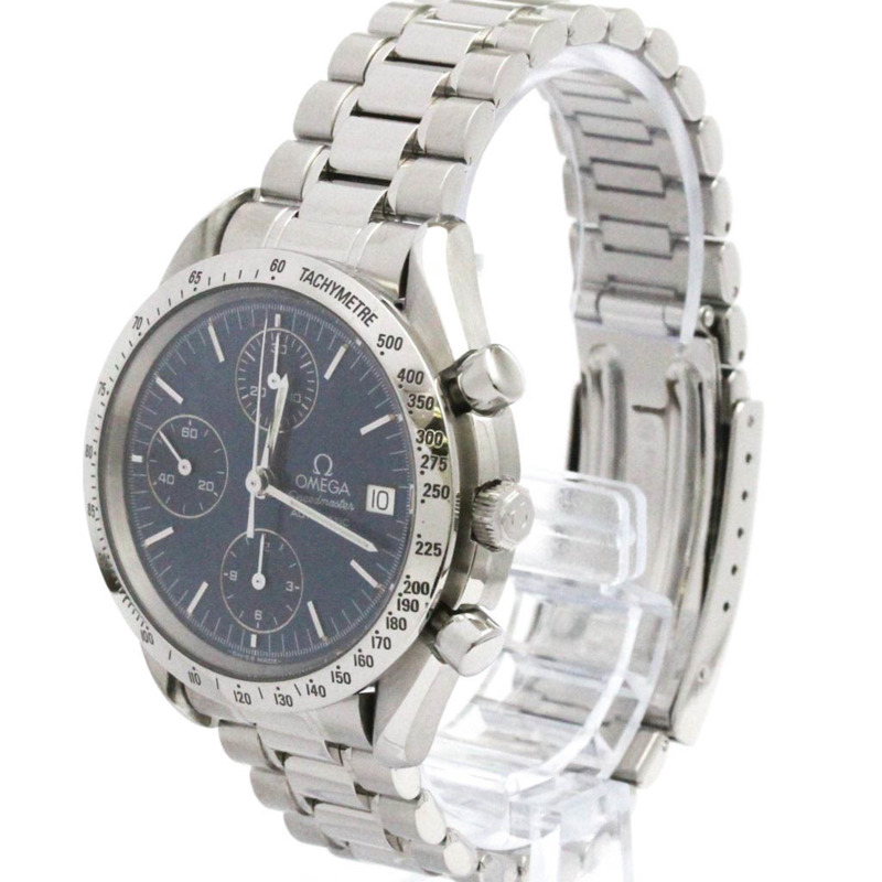 歐米茄超霸系列日期顯示精鋼自動男士腕錶 3511.80 拋光款-1