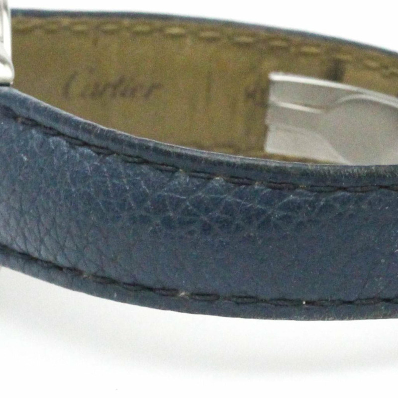 卡地亞 Ronde Solo SM 精鋼皮革石英女士腕錶 WSRN0019 拋光款-2