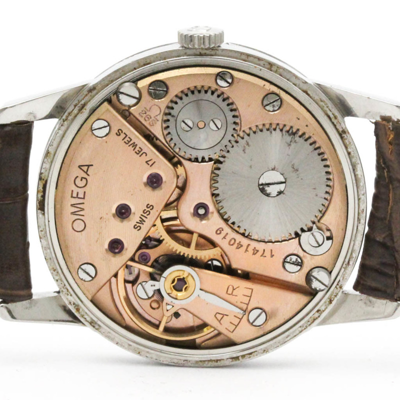 歐米茄 (OMEGA) Cal.268 精鋼手動上鍊男士腕錶 14713 復古款-5