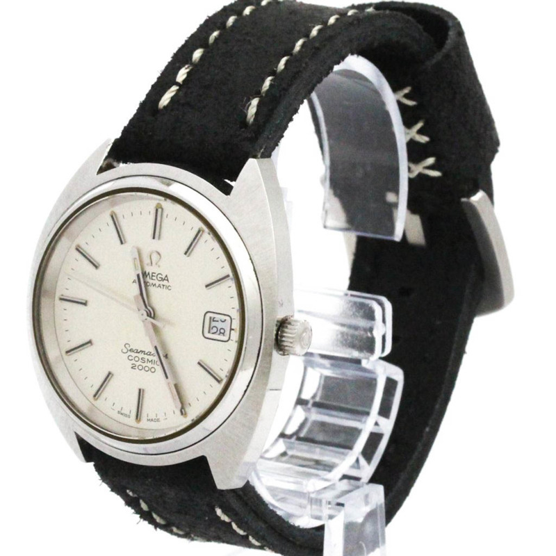 歐米茄海馬系列 Cosmic 2000 Cal 1012 精鋼自動男士腕錶 166.130-1