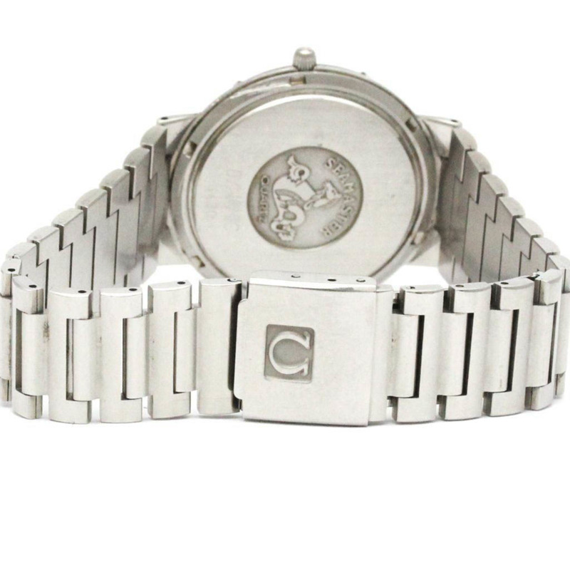 歐米茄海馬系列動態系列 Cal.1355 精鋼石英男士腕錶 1430 復古款-4