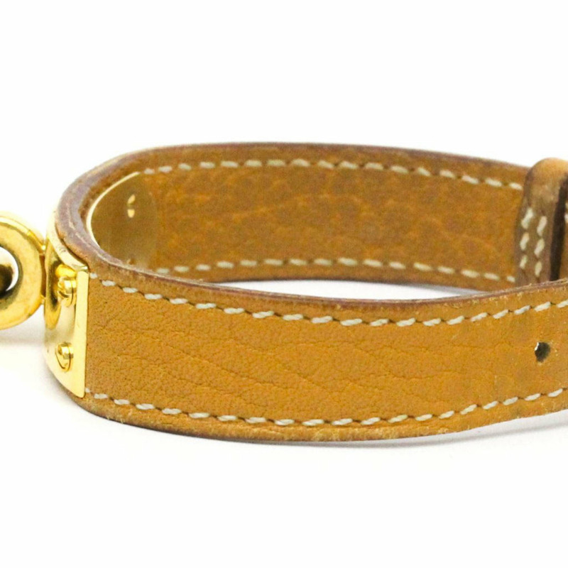 愛馬仕 Kelly 女士腕錶,鍍金皮革錶帶,石英機芯-2