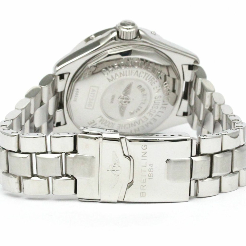 百年靈超級海洋系列精鋼自動男士腕錶 A17340 拋光-4