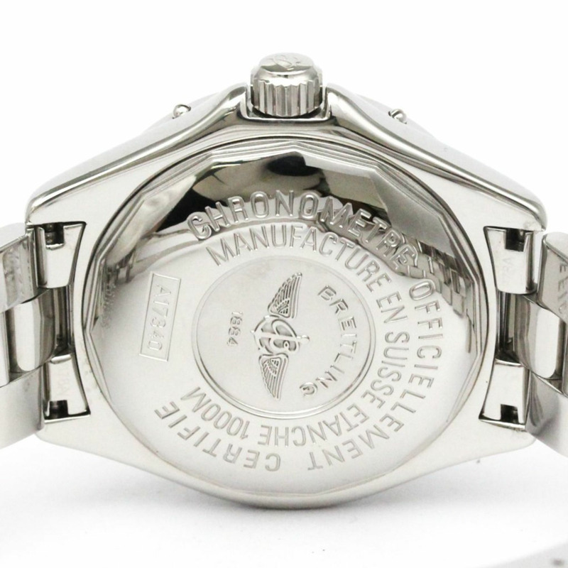 百年靈超級海洋系列精鋼自動男士腕錶 A17340 拋光-6