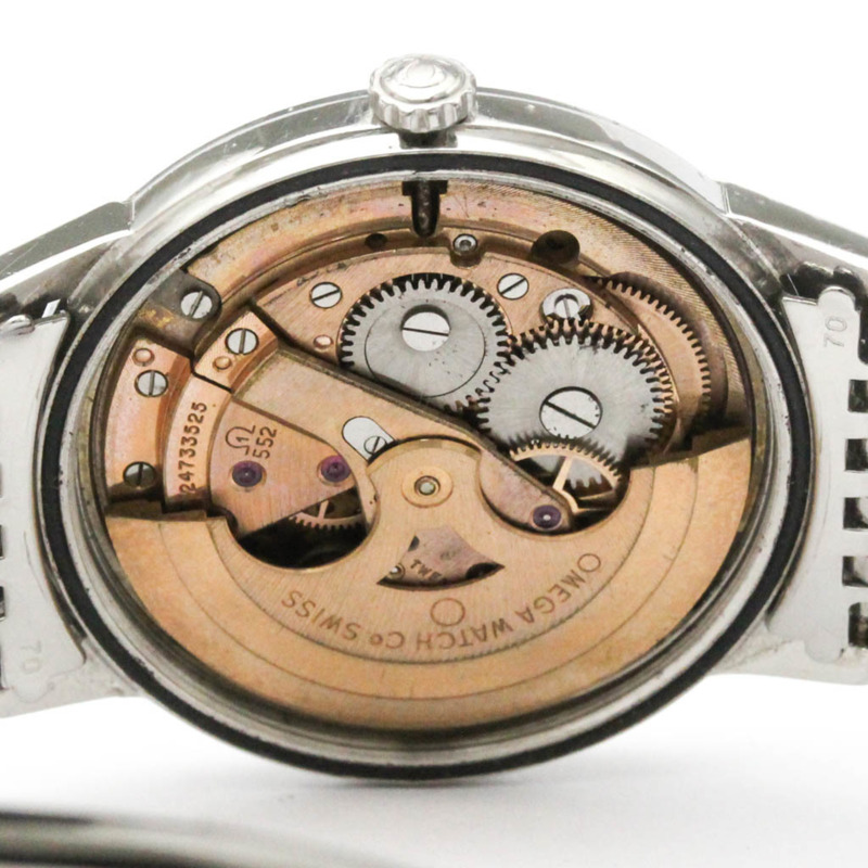 歐米茄海馬系列 Cal 552 精鋼自動男士腕錶 165.002 復古款-5