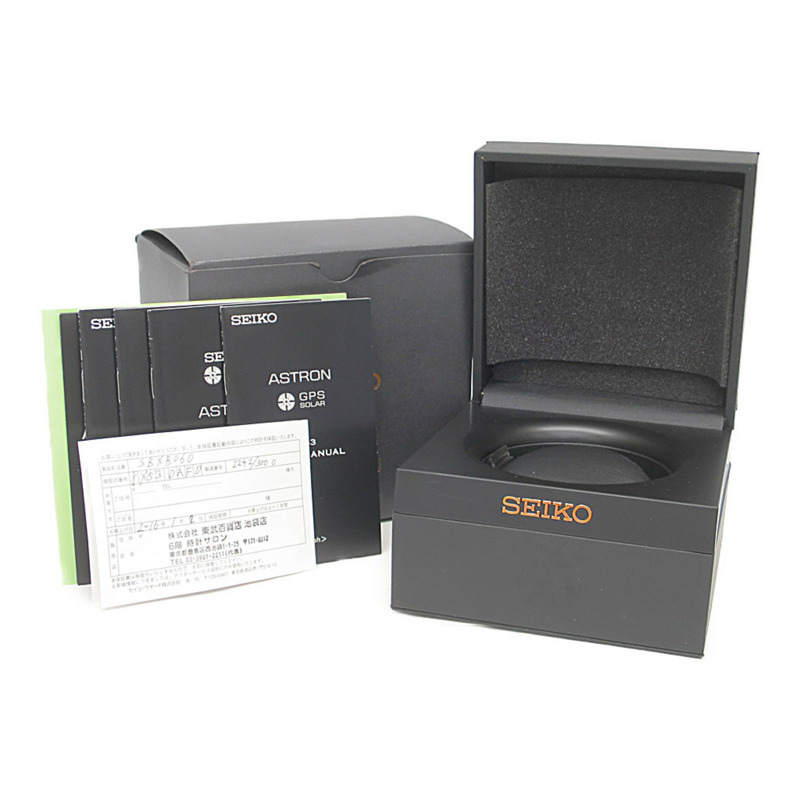 精工 Astron Novak Djokovic LTD 版太陽能電波控製手錶 SBXB060(8X53-0AF0)-2-5