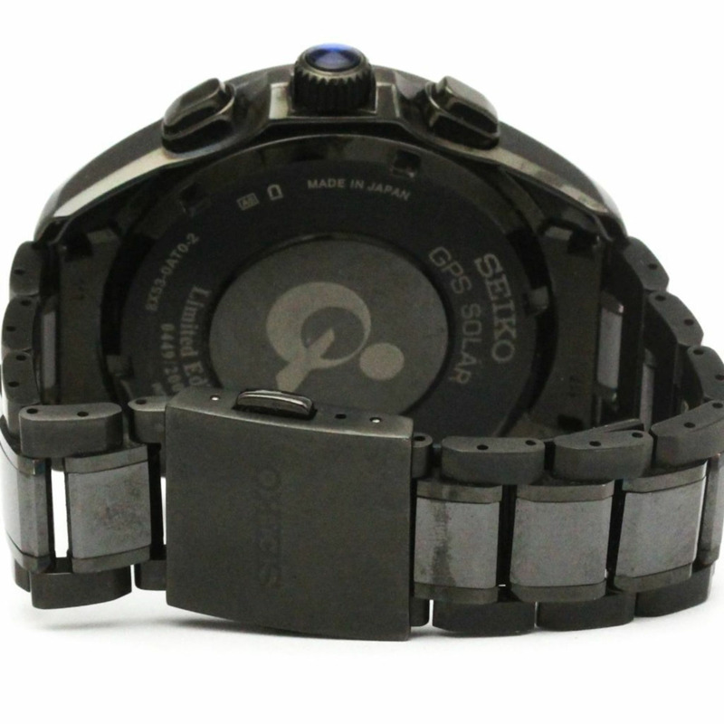 精工 Astron Michibiki LTD 版太陽能電波控製手錶 8X53-0AT0-2-4