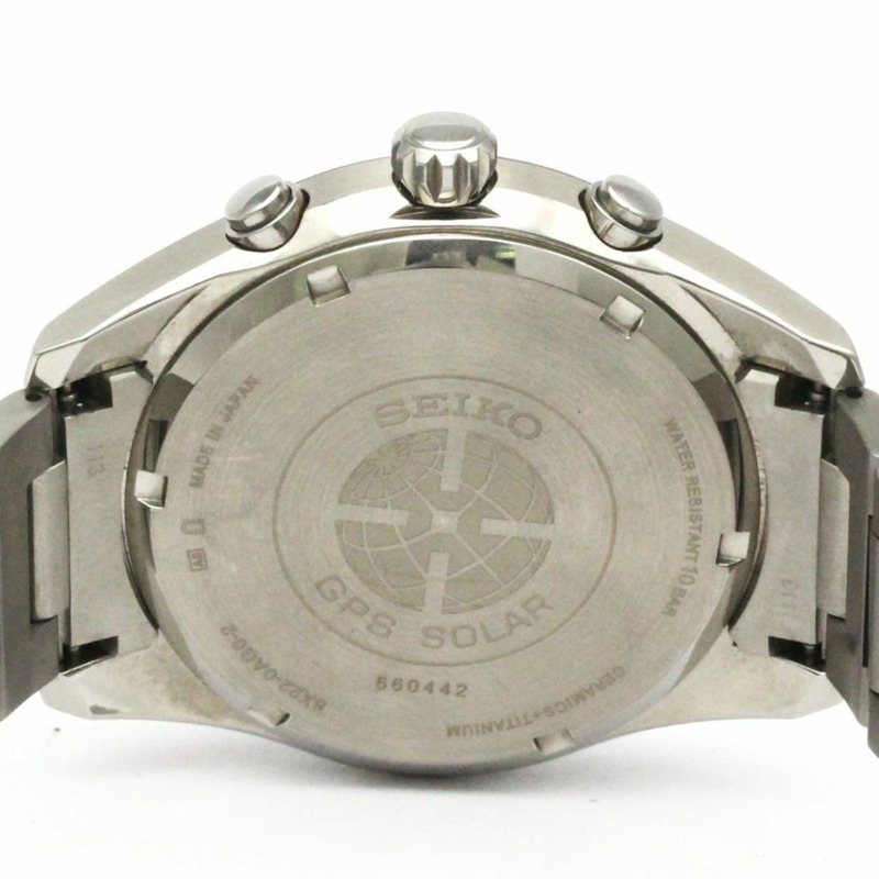 精工 Astron SBXB085 GPS 太陽能男士腕錶 8X22-0AG0 拋光-6