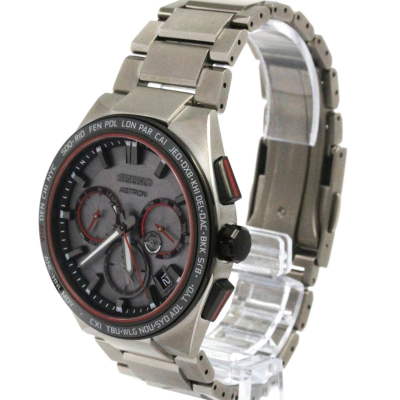 精工 Astron Shohei Otani 2022 LTD 電波控制太陽能鈦金手錶 SBXC125(5X53-0BX0)-1