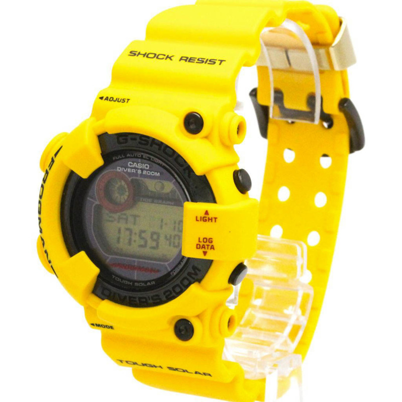 卡西歐 G-SHOCK 蛙人30週年紀念版閃電黃太陽能手錶 GF-8230E-9JR 全新未使用-1