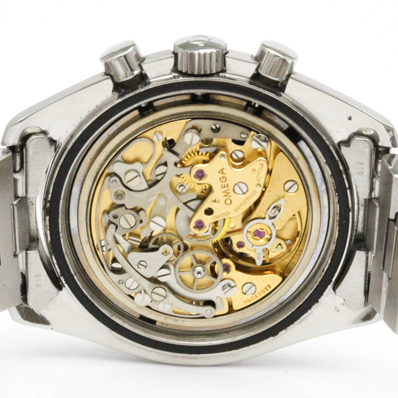 歐米茄超霸專業計時錶第四代棕色錶盤男士腕錶 145.022 拋光-5