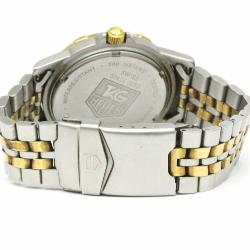 TAG HEUER 1500 GMT 鍍金鋼石英男錶 155.706-4