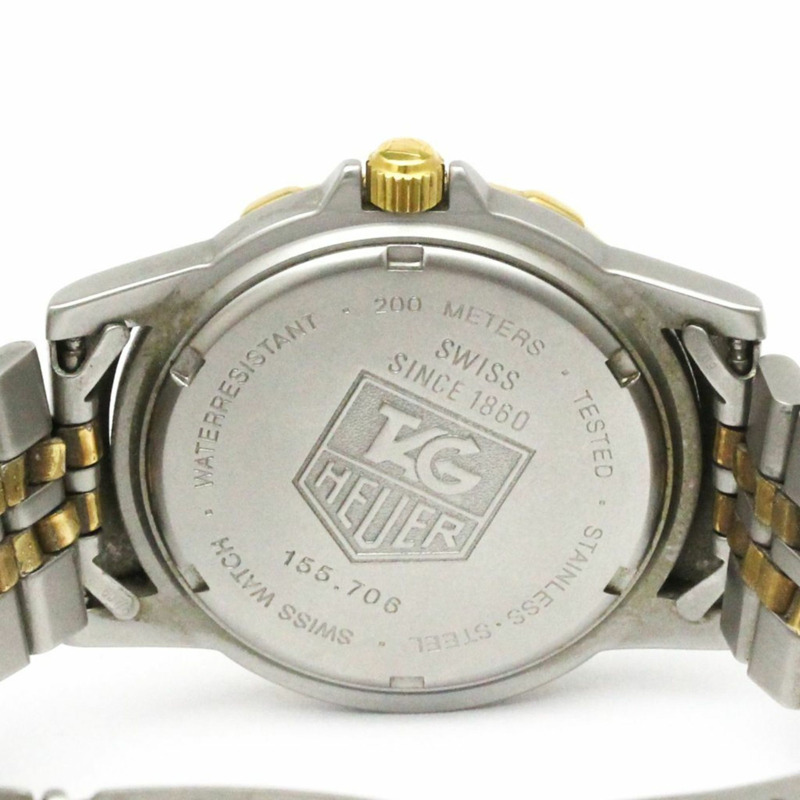 TAG HEUER 1500 GMT 鍍金鋼石英男錶 155.706-6