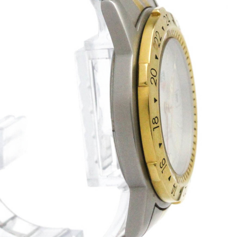 TAG HEUER 1500 GMT 鍍金鋼石英男錶 155.706-8