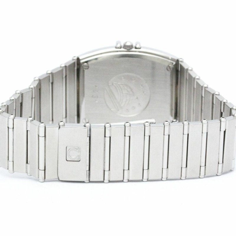 拋光歐米茄星座系列不鏽鋼石英男士腕錶 BF564595-4