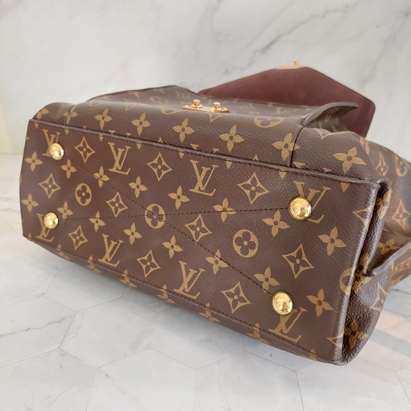 LV M40781 Metis hobo 🌈現貨實拍🌈經典花紋時尚兩用購物包(附購證正本)-42