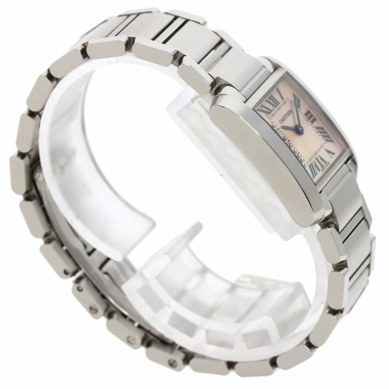 卡地亞 Tank Française SM 女士腕錶 W51028Q3 精鋼/SS-1